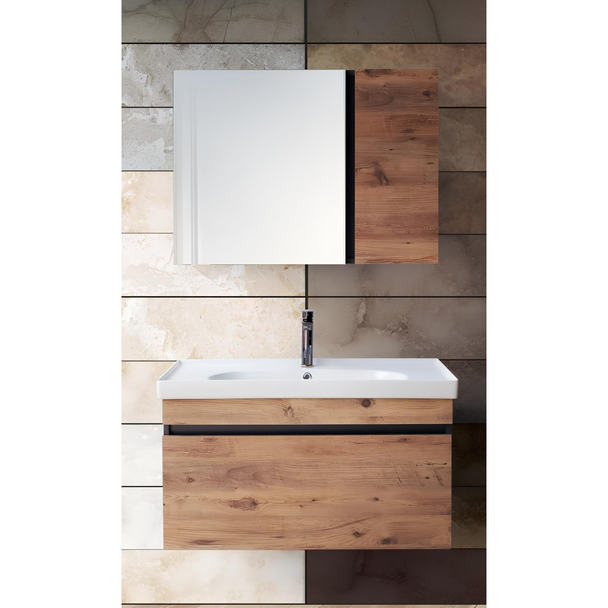 Blue Banyo Kaş 100 Banyo Dolabı Seti