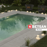 Betsan Cam Mozaik Mega Alp Grey 77 x 77 mm