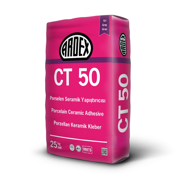 Ardex CT 50 Porselen Seramik Yapıştırıcı Gri 25 kg