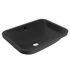 Bocchi Scala Arch Mat Siyah Tezgah Altı Lavabo 55 cm