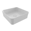 Bocchi Sottile Slim Line Tezgah Üstü Kare 38 x 38 Cm Lavabo Parlak Beyaz