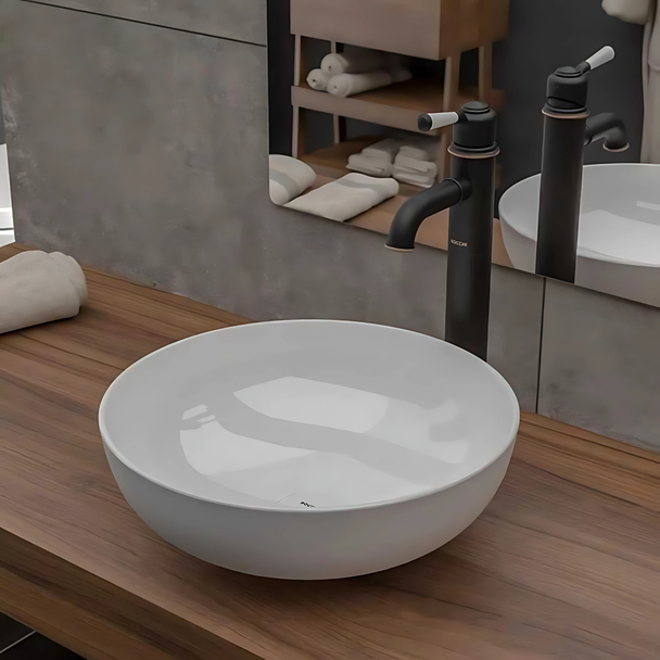 Bocchi Sottile Slim Line Lavabo 38 cm Beyaz