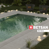 Betsan Cam Mozaik Modena Vogue Pool Serisi Mat 50 x 50 mm