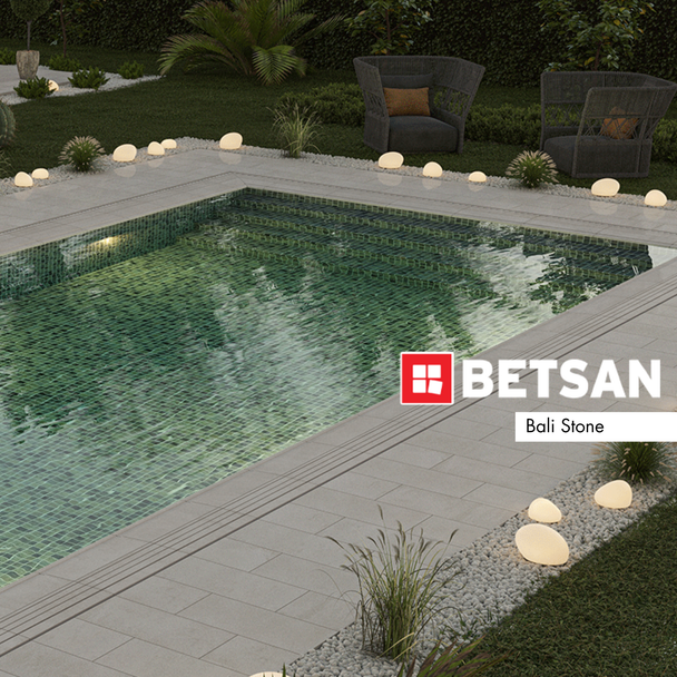 Betsan Cam Mozaik Mega Bali Stone 77 x 77 mm