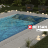 Betsan Cam Mozaik Modena Vogue Pool Serisi Parlak 50 x 50 mm