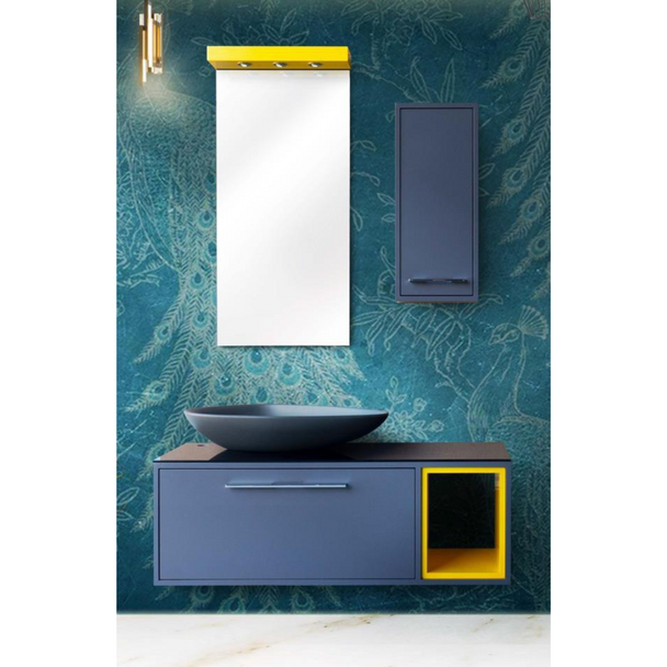 Blue Banyo Mudanya 120 Banyo Dolabı Seti