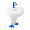Creavit Ducky Ayaklı Lavabo 40 x 52 cm Mavi