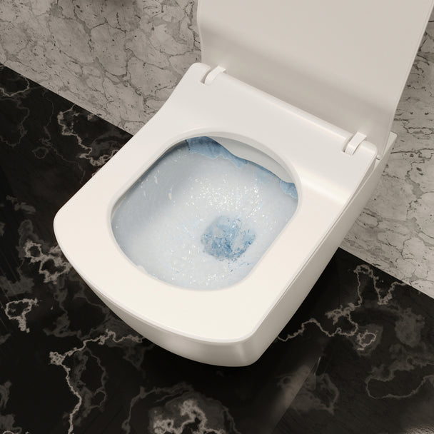 Creavit Elegant Rim-Off Asma Klozet Beyaz  + Yavaş Kapanan Kapak
