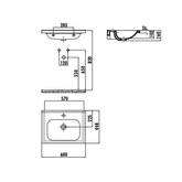 Creavit İdeal 45 x 60 cm Lavabo