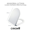 Creavit Amasra Ultima Soft Klozet Kapağı Beyaz