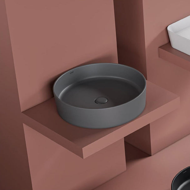 Creavit Loop 45 cm Setüstü Lavabo Mat Antrasit