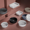 Creavit Loop 45 cm Setüstü Lavabo Mat Antrasit