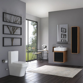 Creavit Next 50 x 50 cm Setüstü Düz Kare Lavabo