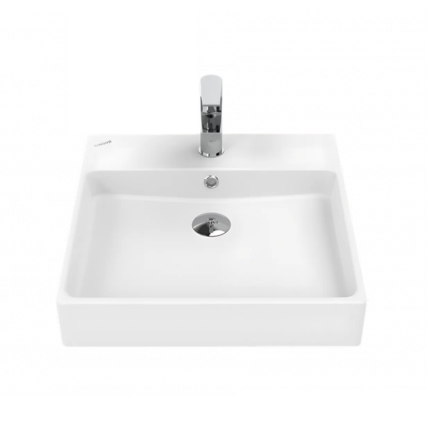 Creavit Next 50 x 50 cm Setüstü Düz Kare Lavabo