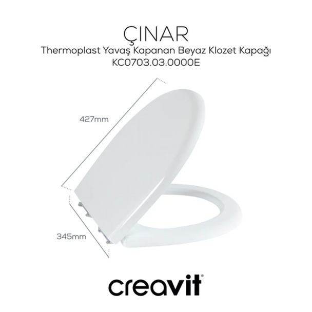 Creavit Perla Kanallı Asma Klozet Seti TP320+KC0703.03