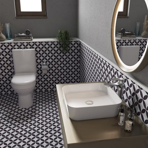 Creavit Ultra Kare Çanak Lavabo 40 cm
