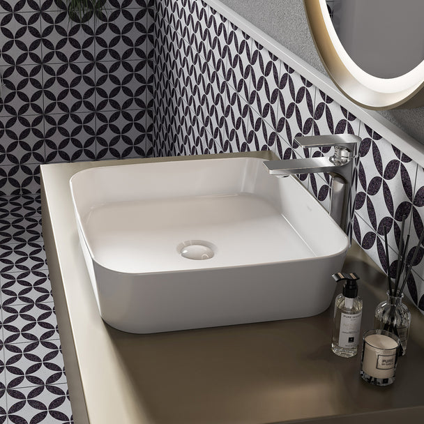 Creavit Ultra Kare Çanak Lavabo 40 cm