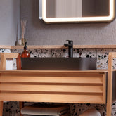 Creavit Ultra 60 cm Lavabo Siyah