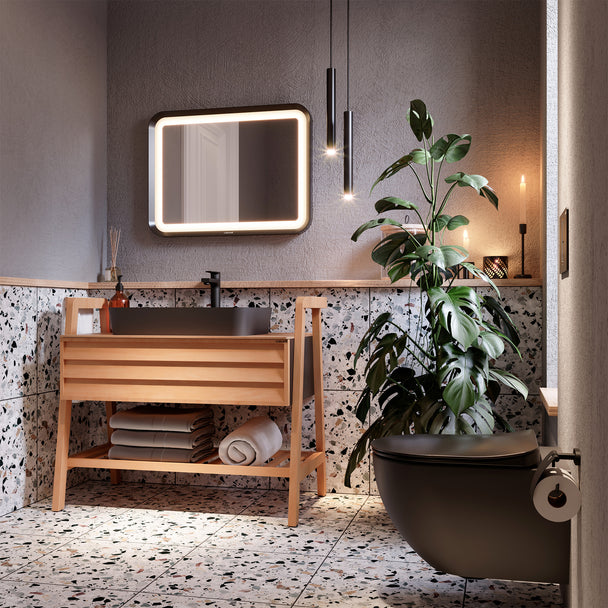 Creavit Ultra 60 cm Lavabo Siyah