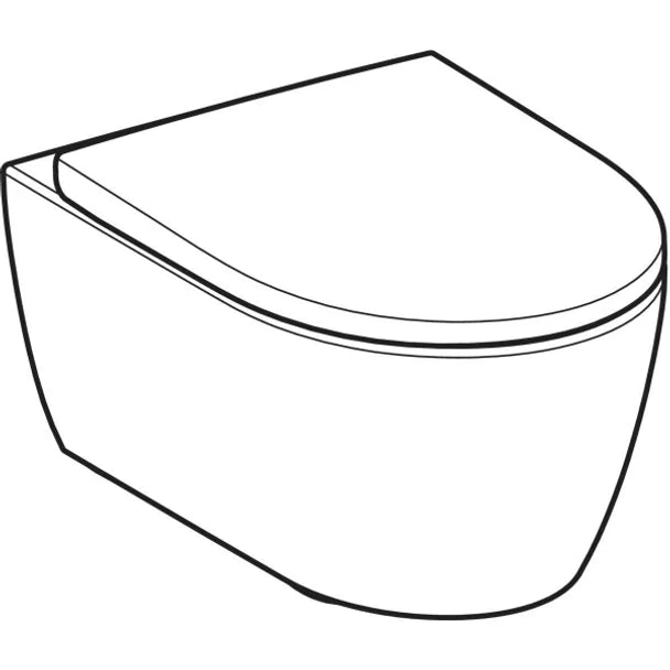 Geberit iCon TurboFlush Asma Klozet ve Kapak Seti