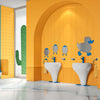 Creavit Ducky Ficus Lavabo Bataryası Mavi