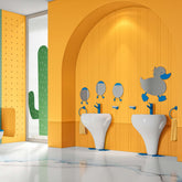 Creavit Ducky Ficus Lavabo Bataryası Mavi