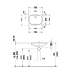 Duravit D-Code Tezgah Altı Lavabo 56 cm