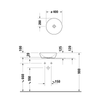 Duravit D-Neo Çanak Lavabo 40 cm Mat Antrasit