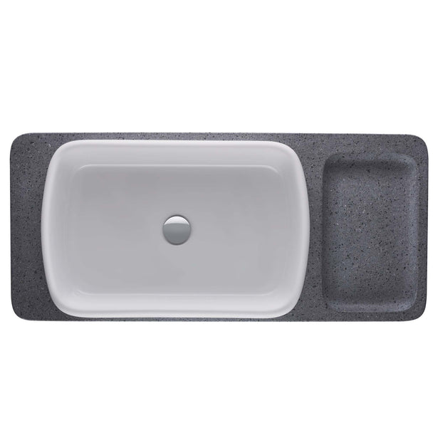 Duravit Qatego Stretch Çanak Lavabo 60 Cm Beyaz