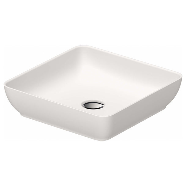 Duravit Sivida DuroCast Kare Çanak Lavabo 40 Cm Mat Beyaz