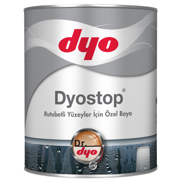 Dyo Dyostop Rutubetli Yüzeyler İçin Özel Boya Beyaz