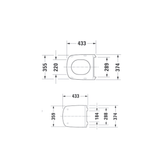 Duravit DuraStyle Klozet Kapağı 0063710095 teknik