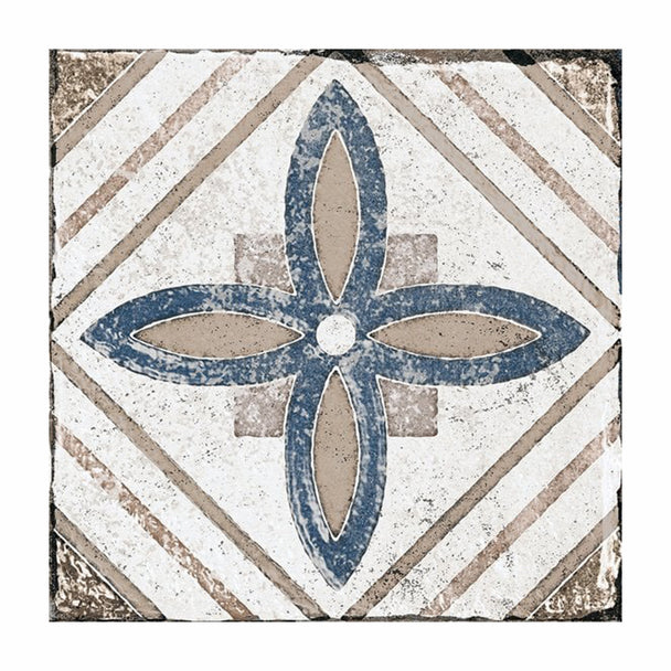 Ege Seramik 20 x 20 Marrakesh Mavi Mix K:10