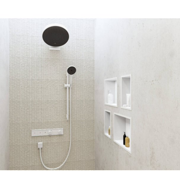 Hansgrohe RainSelect Termostatik Ankastre Banyo Bataryası 2 Çıkış Beyaz