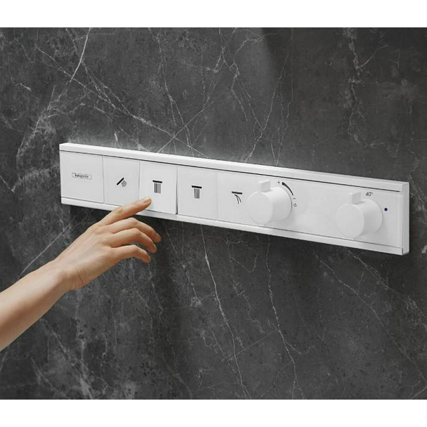 Hansgrohe RainSelect Termostatik Ankastre Banyo Bataryası 4 Çıkış Beyaz