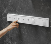 Hansgrohe RainSelect Termostatik Ankastre Banyo Bataryası 4 Çıkış Beyaz