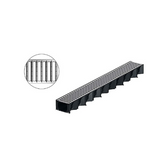 Aco Hexaline Drenaj Kanalı Galvaniz Izgaralı 100cm