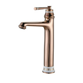Newarc Pera Çanak Tipi Lavabo Bataryası Parlak Bakır