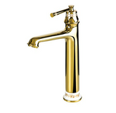 Newarc Pera Çanak Tipi Lavabo Bataryası Altın