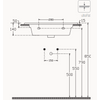 Isvea SistemaT 61 cm Flat Lavabo