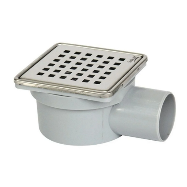 Sukar 10x10 Ø50 Yandan Çıkışlı Sulu-Susuz Cube