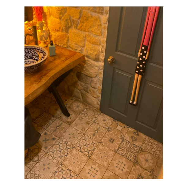 Ege Seramik 20 x 20 Marrakesh Mavi Mix K:10