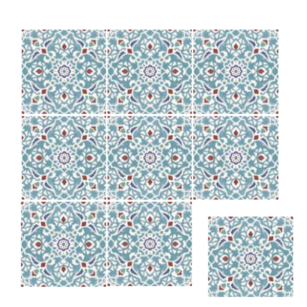 Ege Seramik 20 x 20 Mercado Mavi K:10
