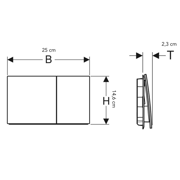 Geberit Sigma70 Kumanda Paneli