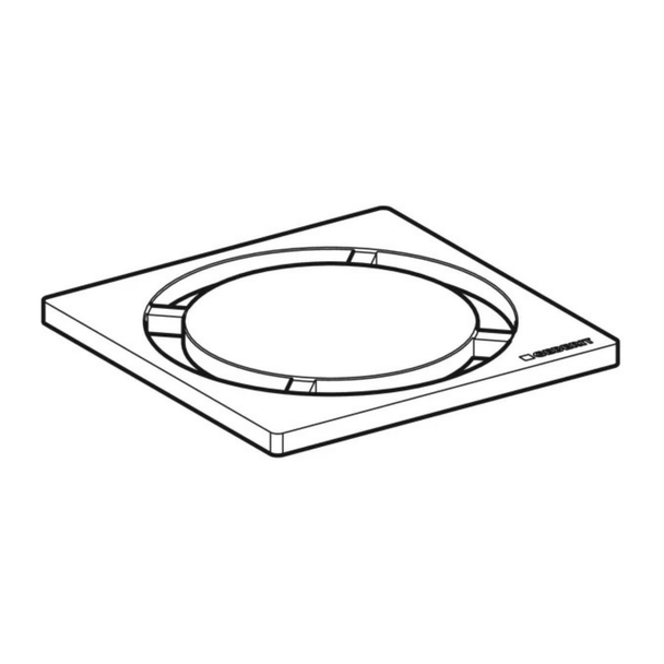 Geberit Yer Süzgeci Izgarası 8 x 8