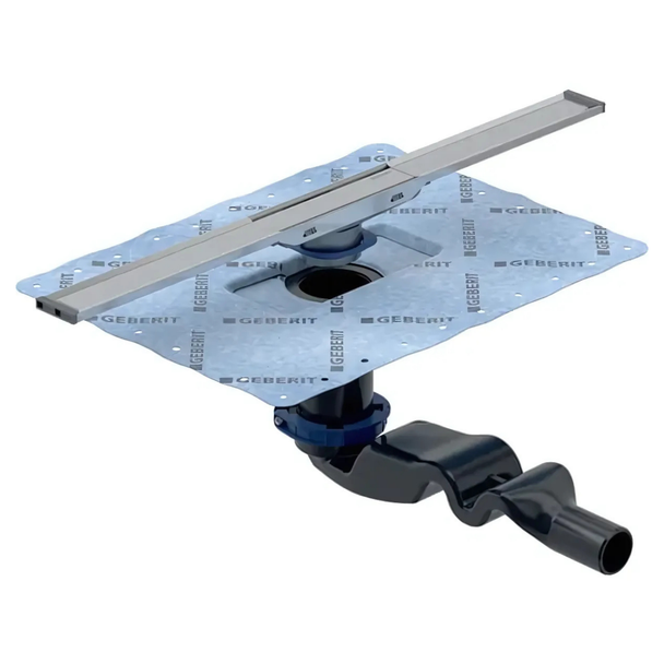 Geberit Cleanline20 Basic Duş Kanalı Seti 30-60 cm min 65 mm Yükseklik 154.452.00.1
