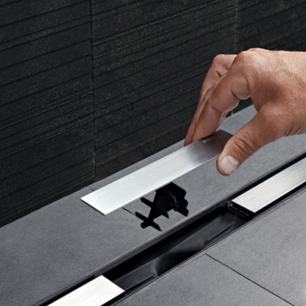 Geberit Cleanline20 Basic Duş Kanalı Seti 30-60 cm min 65 mm Yükseklik 154.452.00.1