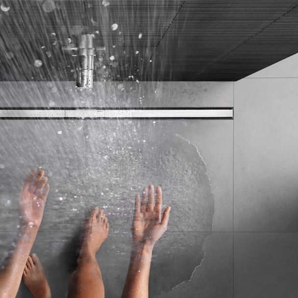 Geberit Cleanline20 Basic Duş Kanalı Seti 30-60 cm min 65 mm Yükseklik 154.452.00.1