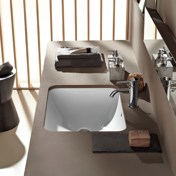 Geberit VariForm Tezgah Altı Lavabo Dikdörtgen 45 cm