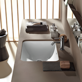 Geberit VariForm Tezgah Altı Lavabo Dikdörtgen 45 cm